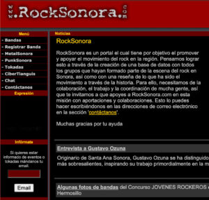 RockSonora Inicios